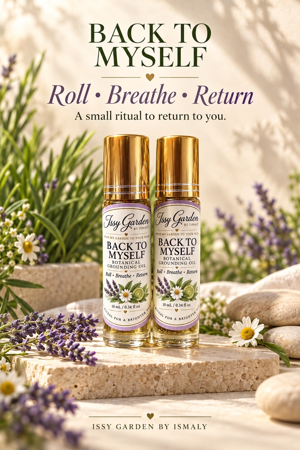 🌿 BACK TO MYSELF – Botanical Grounding Oil