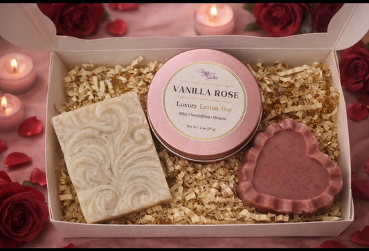 🌸Vanilla Rose Self-Care Box